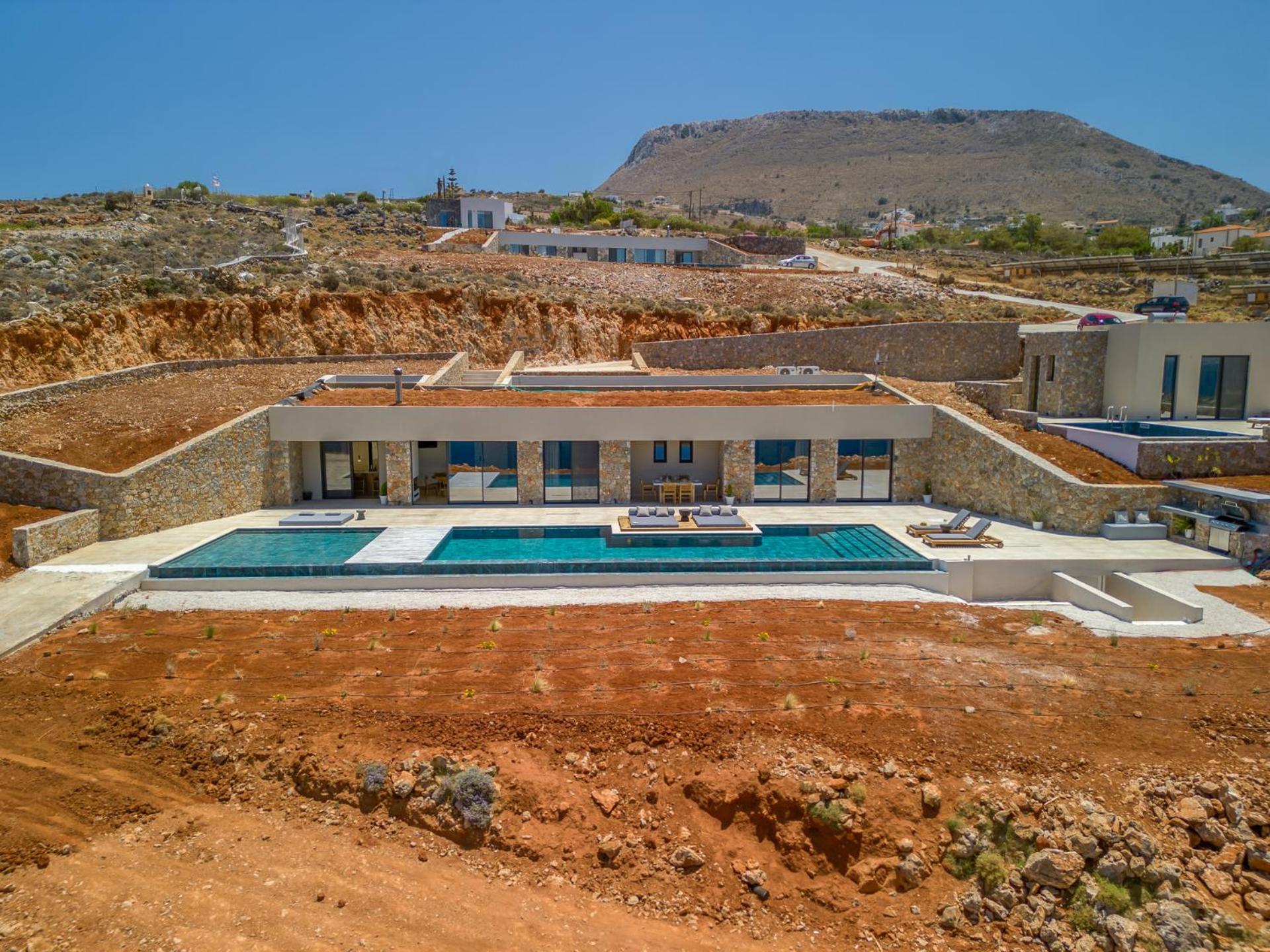 Arion Aesthesis Superior Villa Free Heating Pool April May Kokkino Chorio Exterior photo